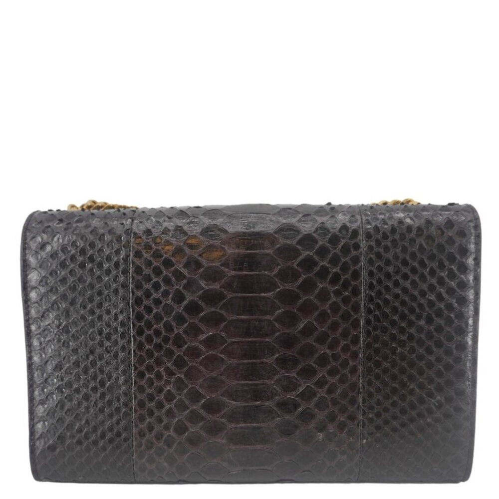 Yves Saint Laurent Kate Python Leather Chain Cros… - image 4